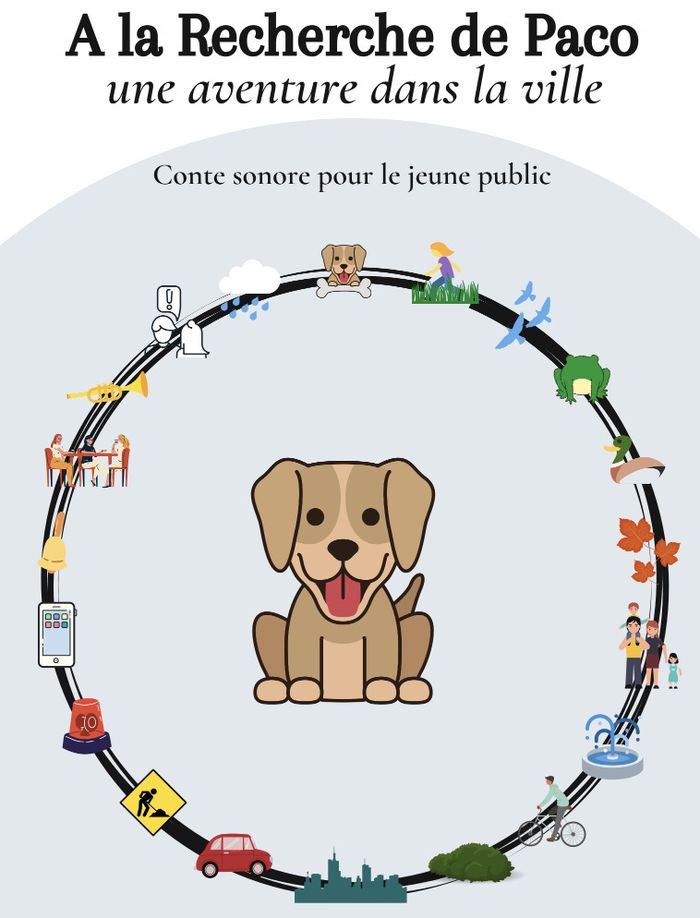 « À la recherche de Paco, une aventure dans la ville » conte sonore pour les 2-8 ans, Hotel de ville de Marseille, Marseille