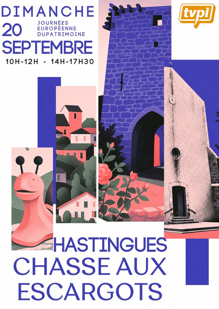 À la recherche des escargots patrimoniaux !, Bastide de Hastingues, Hastingues