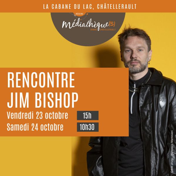 A la rencontre de Jim Bishop, auteur illustrateur de bandes-dessinées La Cabane du Lac Châtellerault