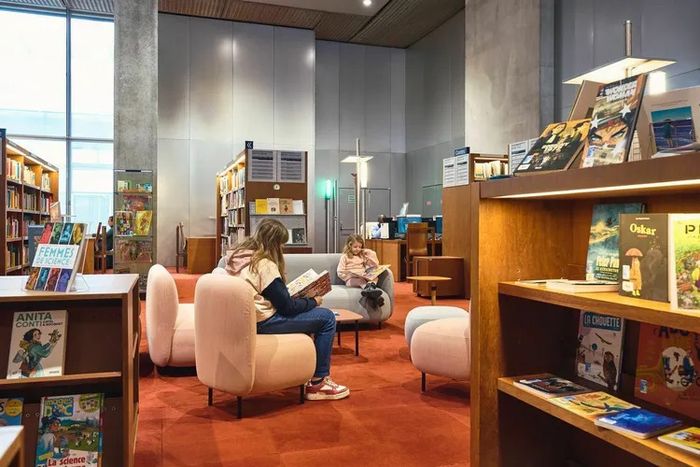 Accès aux salles de lecture, BnF | François-Mitterrand, Paris