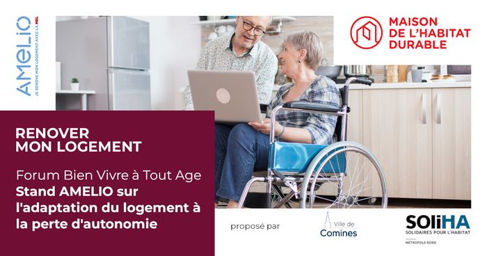 Adaptation du logement : Forum « Bien Vivre à Tout Age » à Comines, Devant l’hôtel de ville de Comines, Grand Place à Comines, Comines