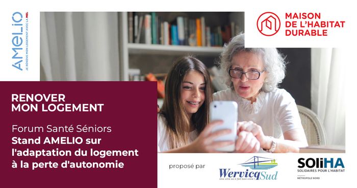 Adaptation du logement : Forum Santé Séniors de Wervicq-Sud, Salle Georges Straseele – Espace 2000, mairie de Wervicq-Sud, Wervicq-Sud