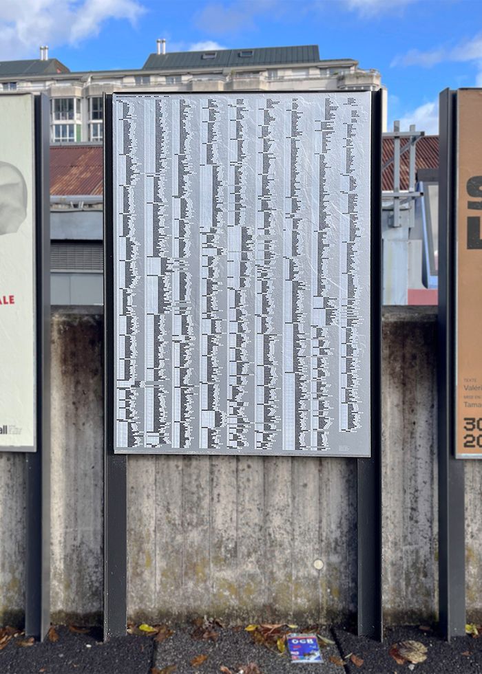 Affichage public #6: Singularité Bibliothèque de Genève Genève