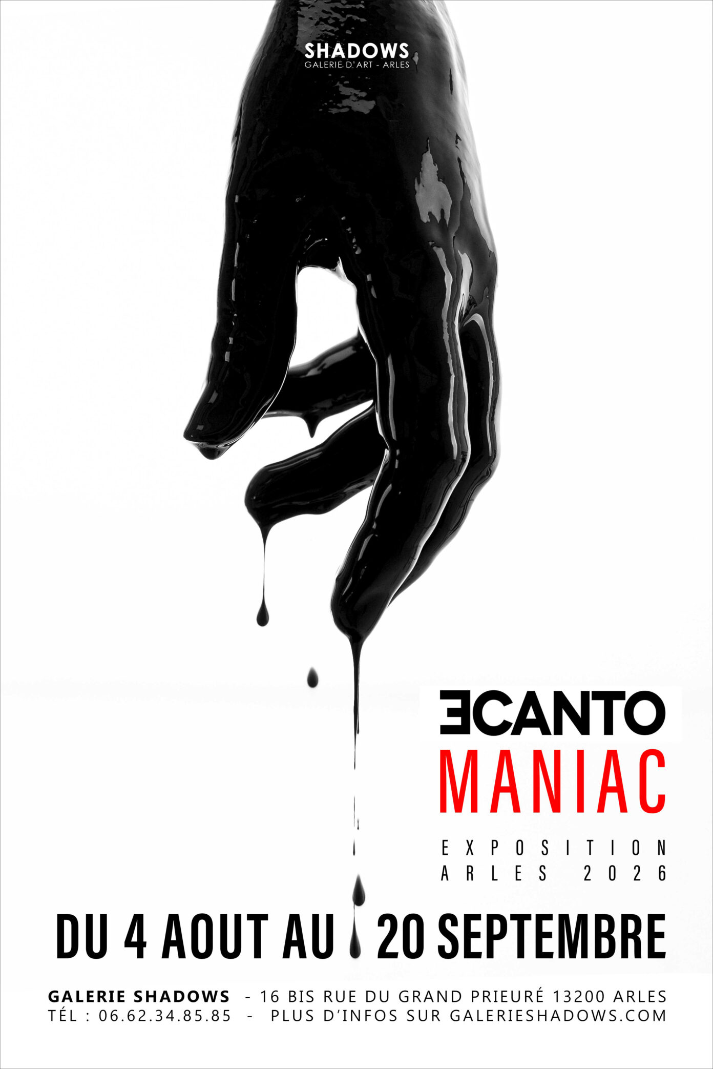MANIAC, exposition photographique d’Eric CANTO Galerie Shadows Arles