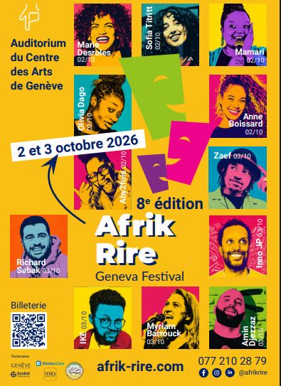 Afrik Rire Geneva Festival, Ecolint – Centre des arts, Genève