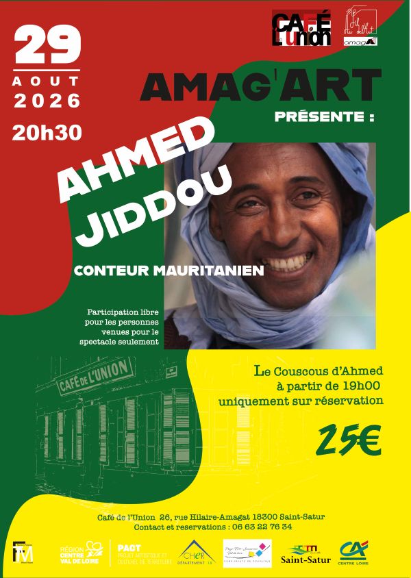 [AMAG&rsquo;ART] Ahmed Jiddou Conteur  Saint-Satur