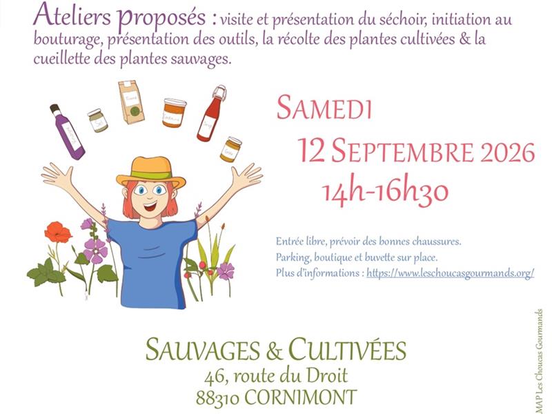 AMAP en Fêtes Visite de la ferme Sauvages & Cultivées La Ferme Sauvages et Cultivées Cornimont