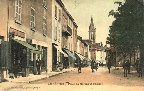 Ambérieu autrefois – cartes postales anciennes numérisées, Médiathèque municipale « La Grenette », Ambérieu-en-Bugey