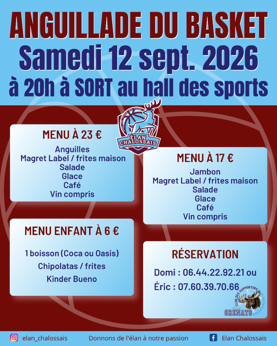 Anguillade du basket Salle des sports Sort-en-Chalosse