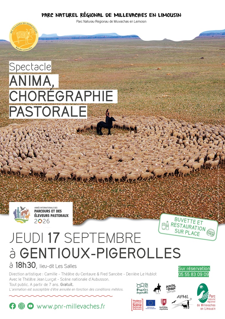 ANIMA chorégraphies pastorales  Gentioux-Pigerolles