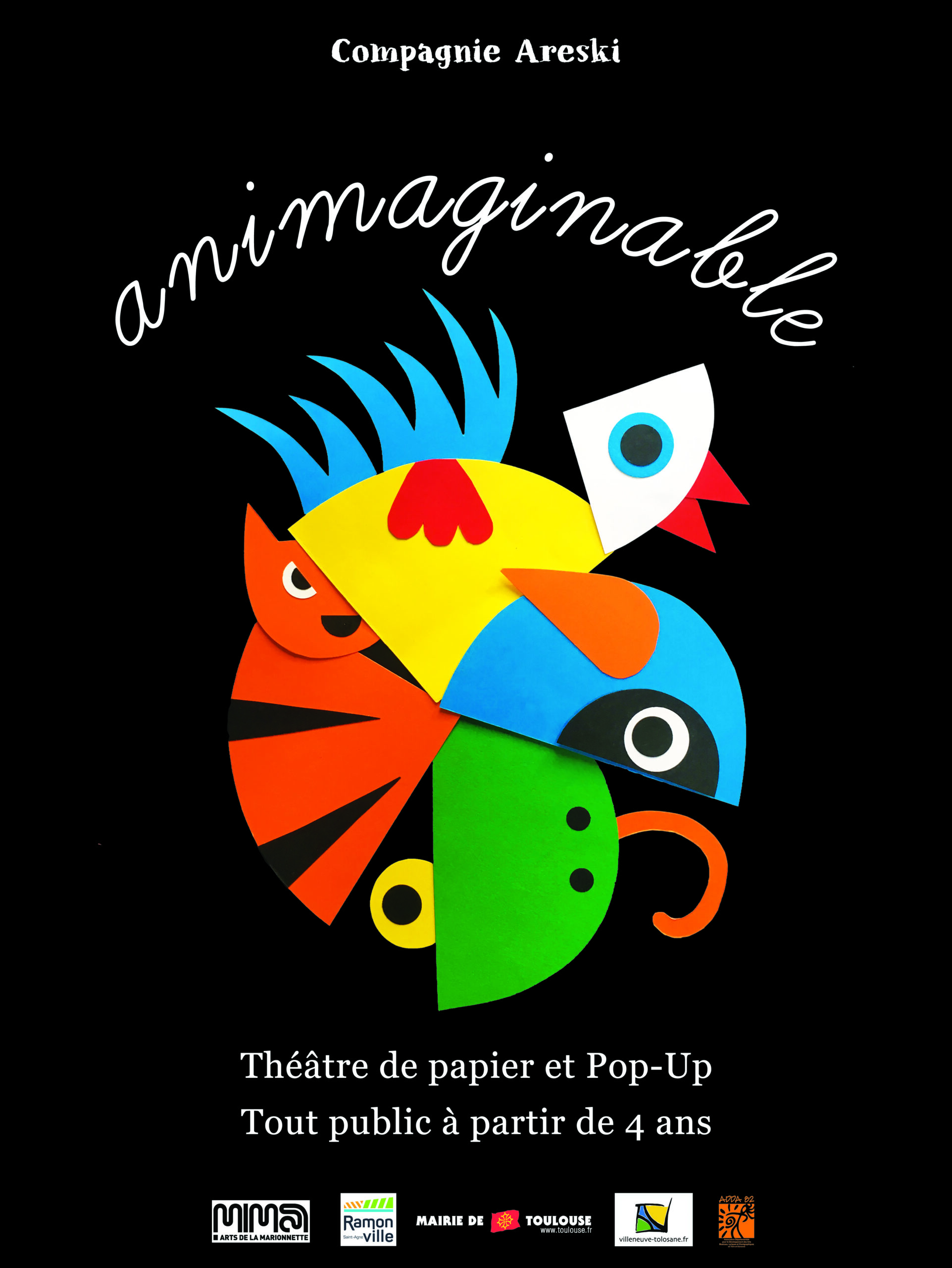 ANIMAGINABLE CIE ARESKI TIERS-LIEU CULTUREL LE MOULIN Roques