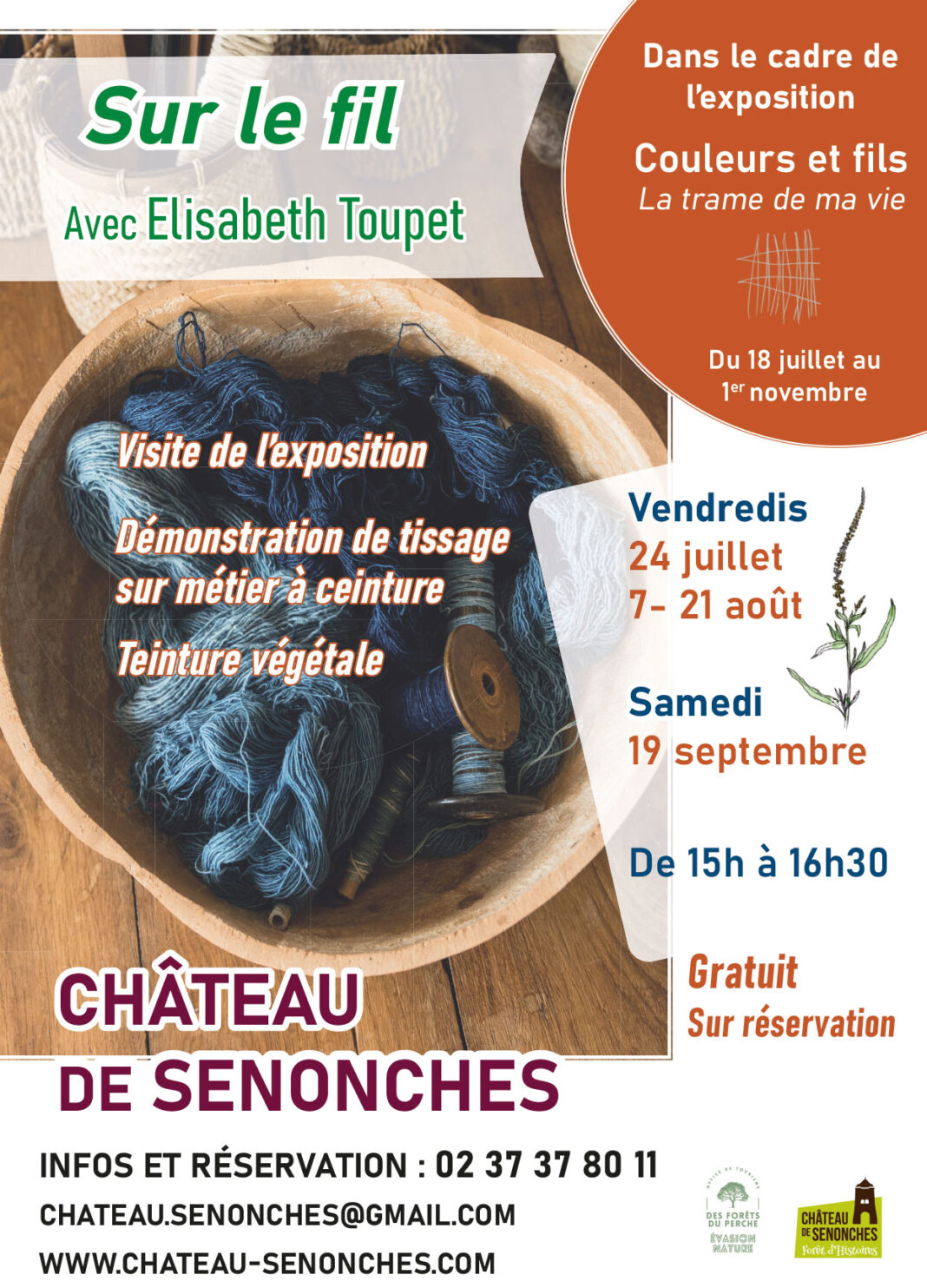 Animation Sur le fil Senonches
