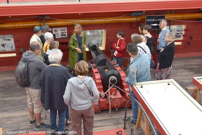 Animations et ateliers à bord de l&rsquo;Hermione, Carénage de L&rsquo;Hermione – Forme de radoub, Anglet