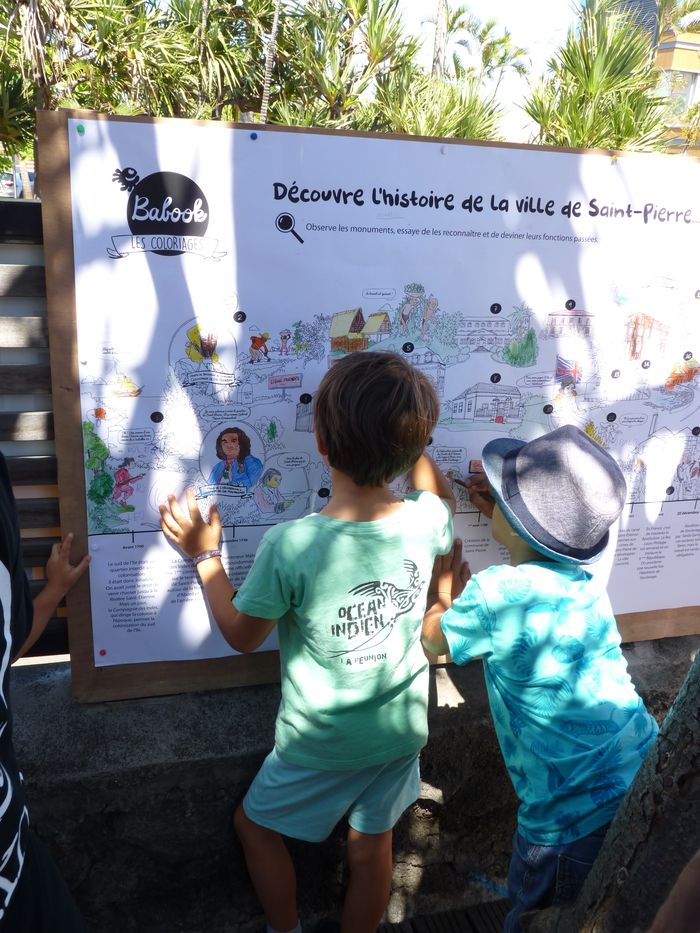 Animations et jeux pour les enfants – « Je m’amuse et j’apprends mon histoire », Maison Orré, Saint-Pierre