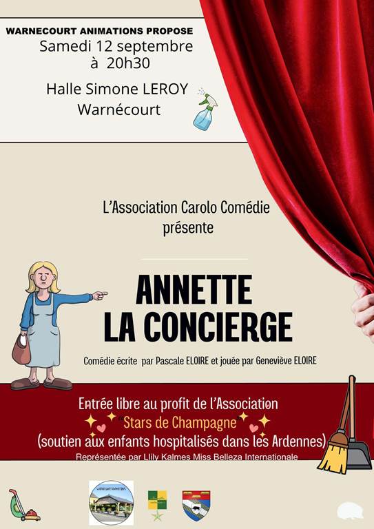 Annette la concierge Halle Simone Leroy Warnécourt 2026-09-12