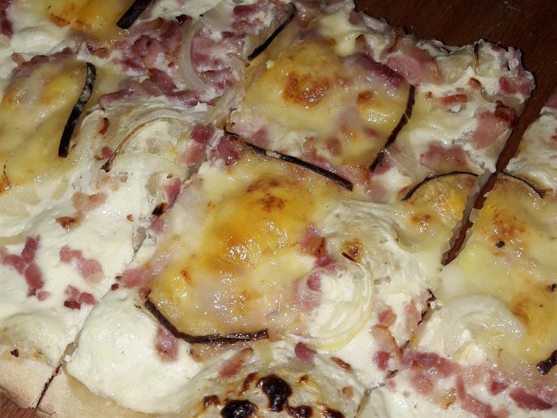 Apéritif dinatoire, Tarte flambée Daubensand