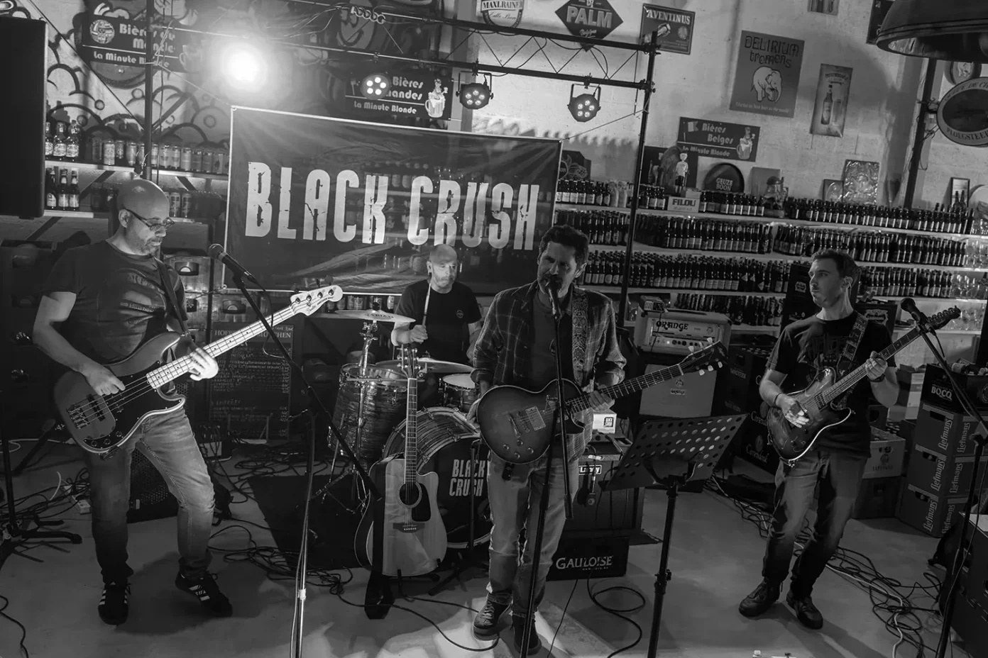 Apéro-concert des Black Crush Azay-le-Brûlé