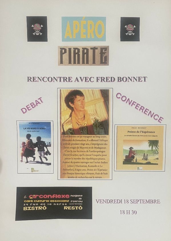 Apéro pirates au Circonflexe Nogent-le-Rotrou