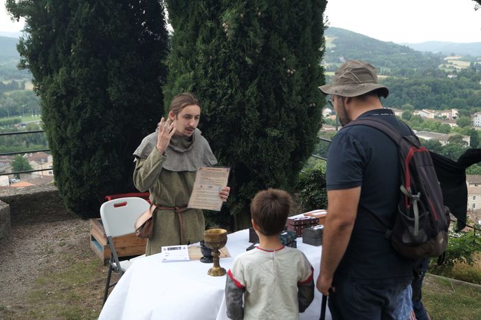 « Apprentis apothicaires », Tour de Crest, Crest