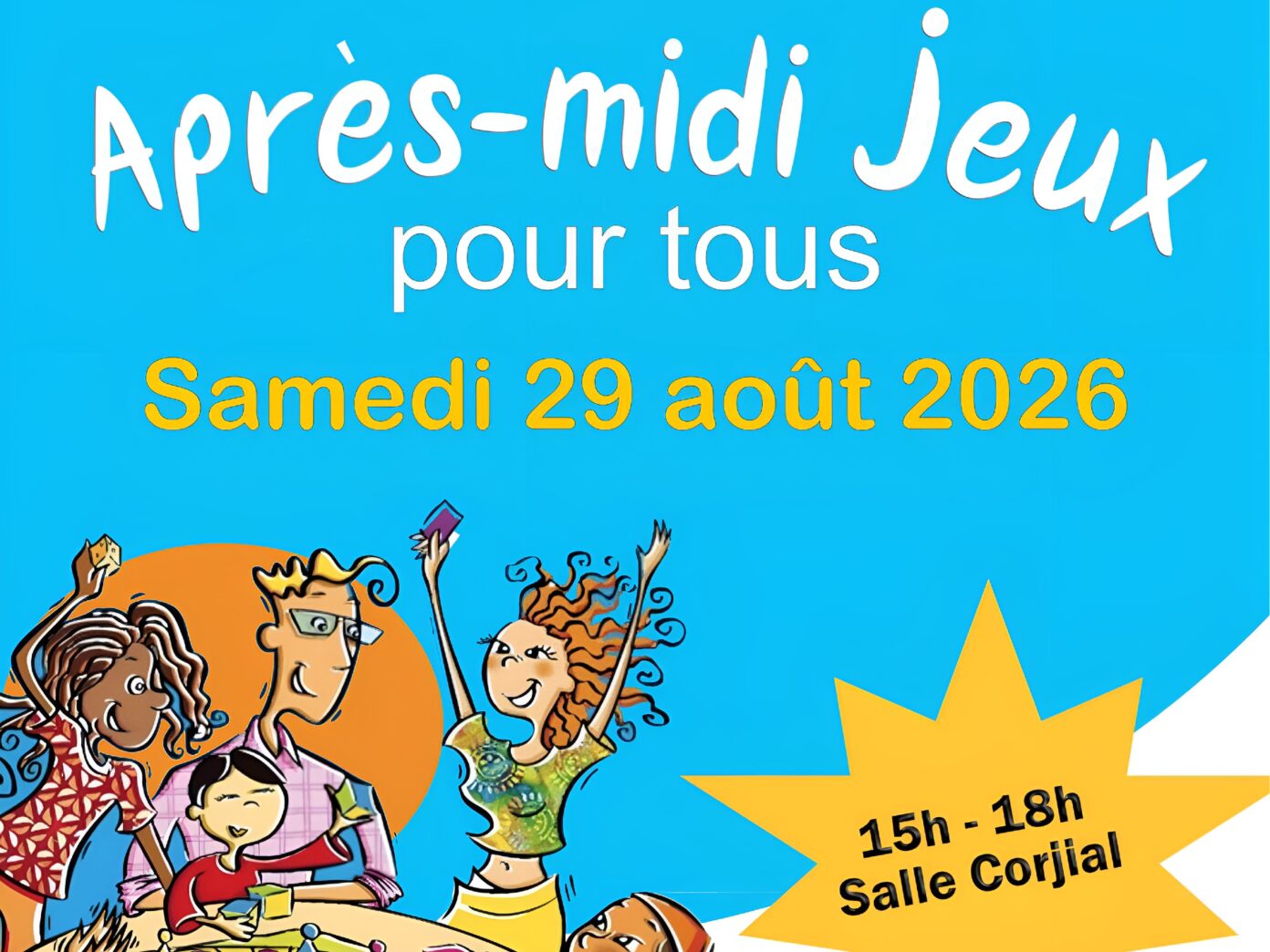 Après-midi jeux pour tous Salle Philippe Corjial Saint-Caprais-de-Bordeaux