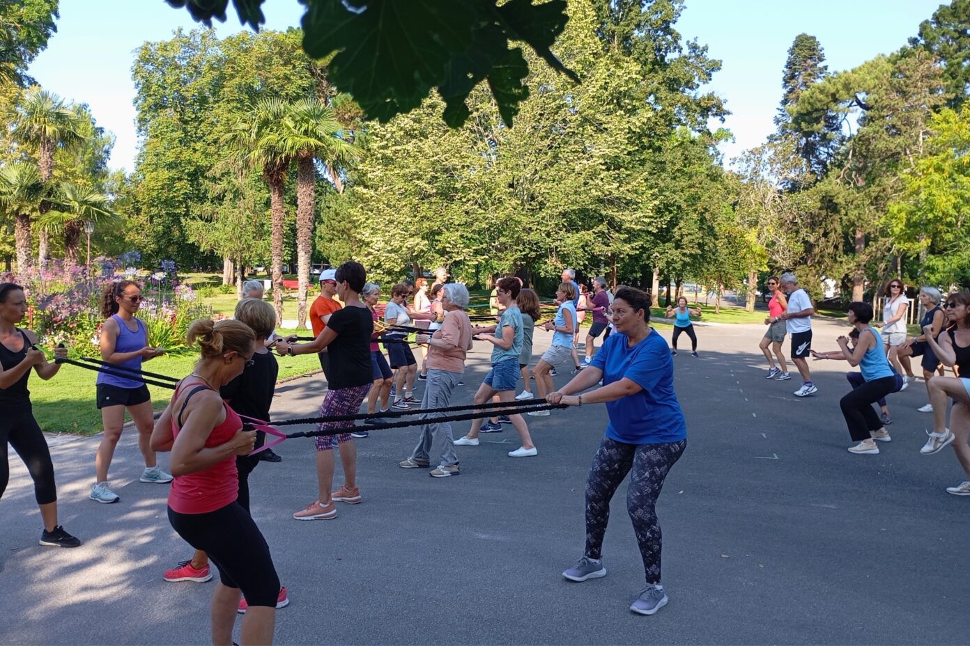 Arcachon en forme au Parc Mauresque Circuit Training Place Turenne Arcachon