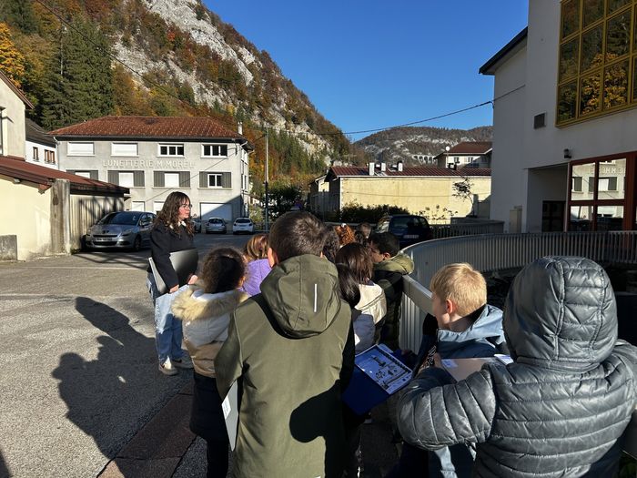 « Architectures de la cité lunetière », Visite guidée pour les scolaires au cœur de Morez, Musée de la Lunette, Hauts de Bienne