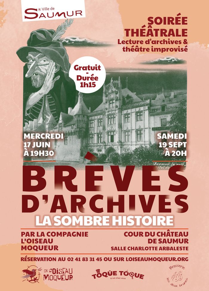 Archives communautaires et municipales de Saumur, Château-musée de Saumur, Saumur