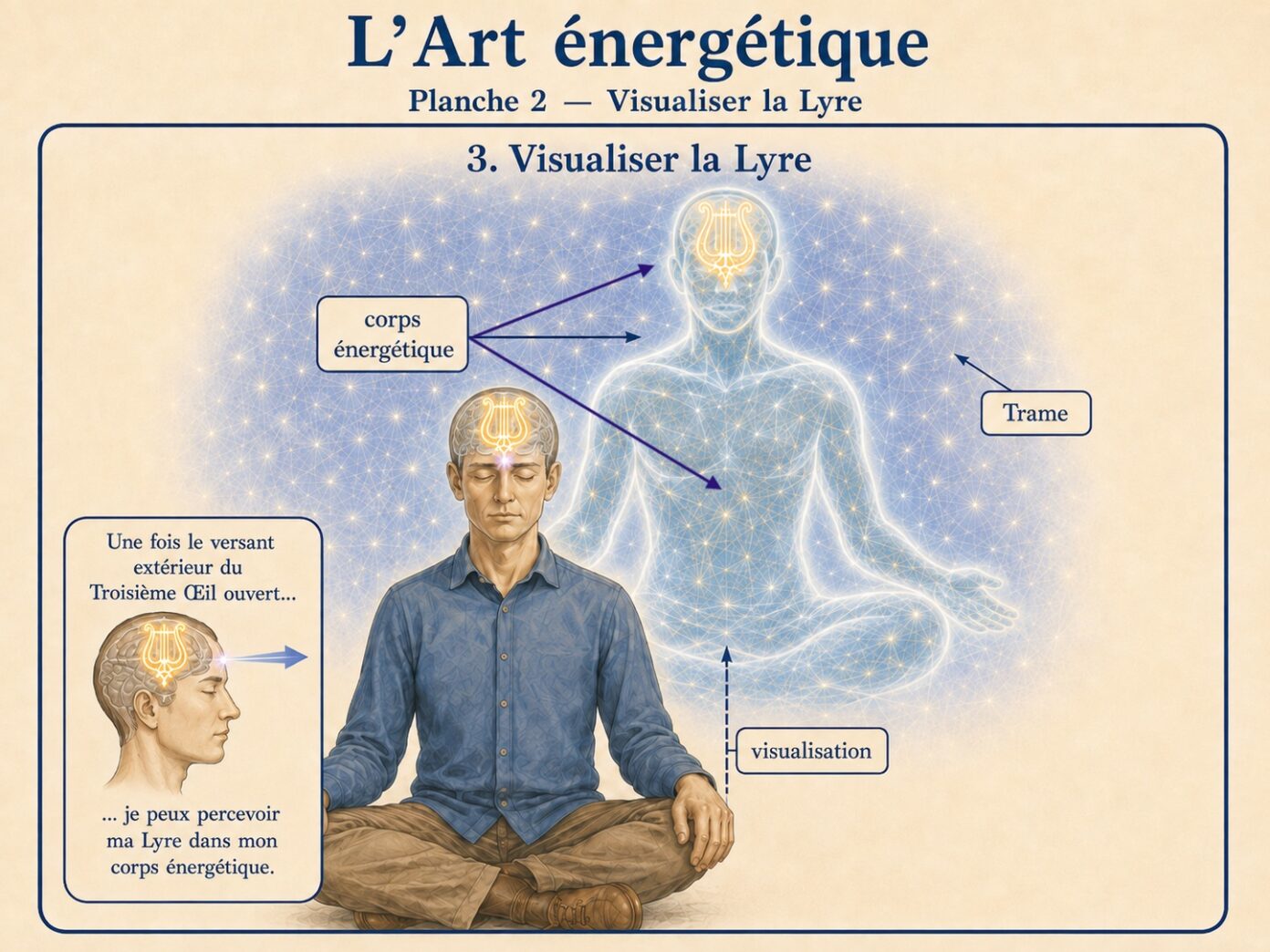 art energetique ouverture troisieme oeil