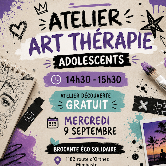 Art Thérapie adolescents  Mimbaste