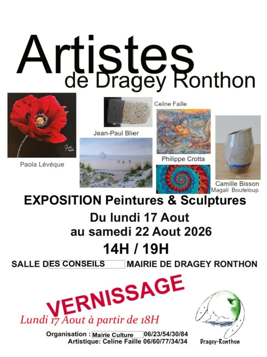 Artistes de Dragey-Ronthon Place Newport Dragey-Ronthon