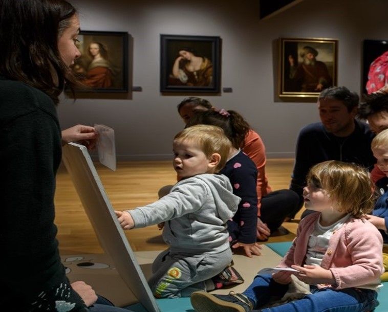 Arty babies la visite spéciale pour les 2 à 4 ans Le Quasar Esplanade de la Laïcité Cherbourg-en-Cotentin