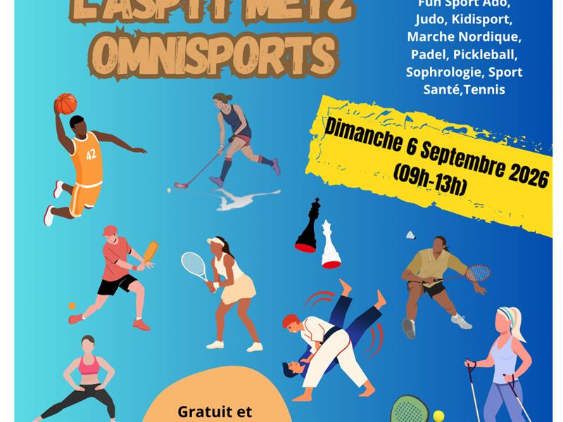 ASPTT Metz Journée Portes Ouvertes Omnisports Complexe sportif des Hauts Peupliers ASPTT Metz