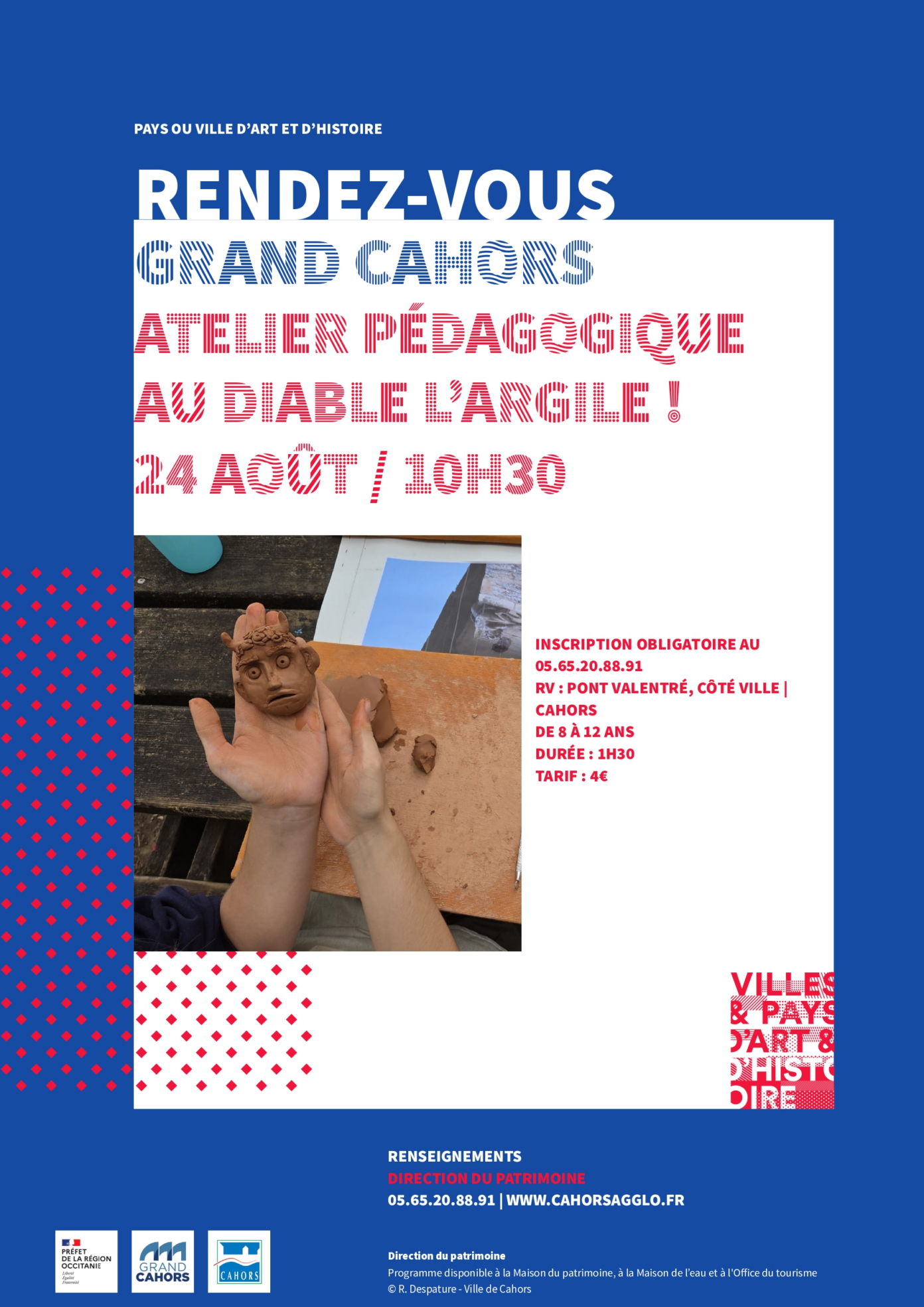 Atelier Au diable l’argile ! Cahors