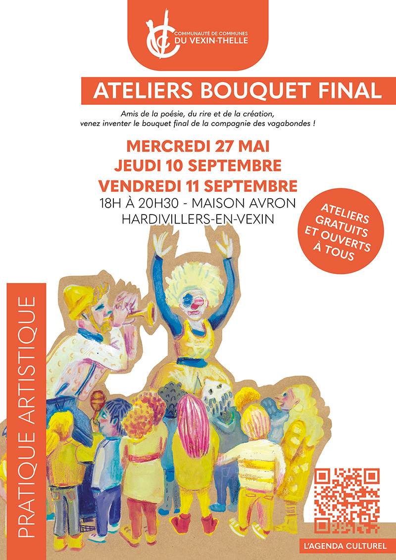 Atelier bouquet final HARDIVILLIERS-EN-VEXIN La Corne-en-Vexin