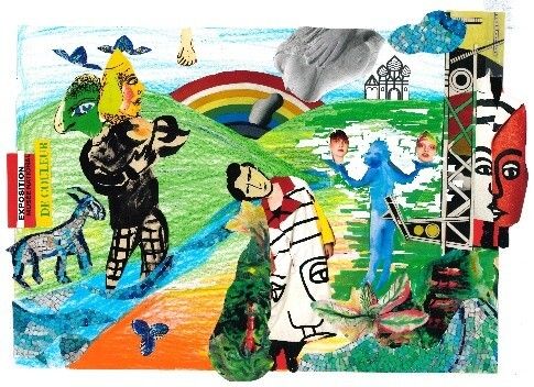 Atelier collage, Musée Marc Chagall, Nice