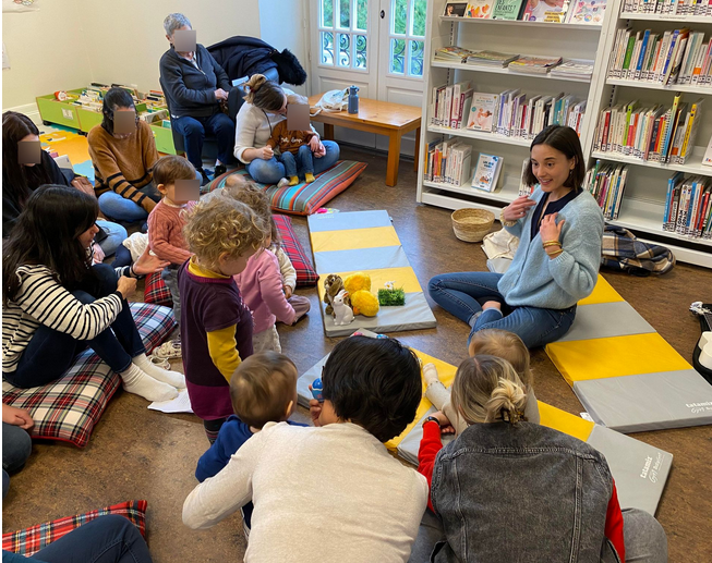 Atelier Comptines et Signes Bibliothèque Municipale La Teste-de-Buch