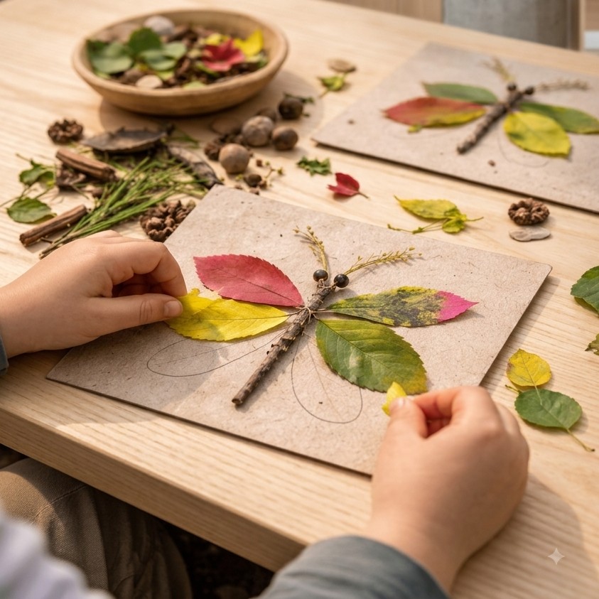 Atelier Créatif Mon insecte d&rsquo;automne Médiathèque Jean-Louis Villenave Labouheyre