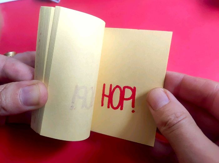 Atelier création d’un carnet animé, La pouponnière, Lille