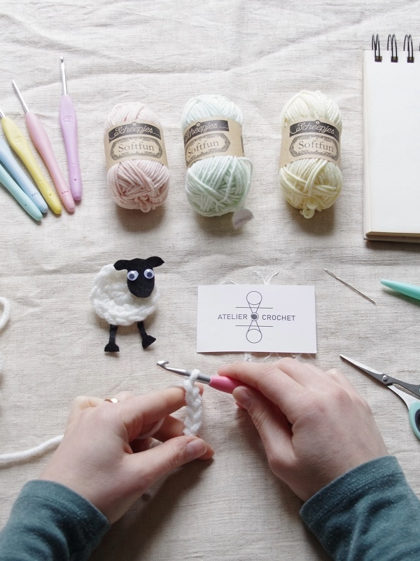 Atelier crochet  Le Mesnil-Rouxelin