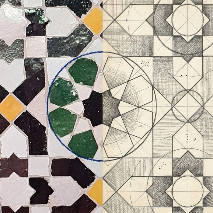 Atelier d’Art Graphique « Attastir » – Dessin Géométrique Traditionnel -, Grande Mosquée Mohammed VI, Saint-Étienne