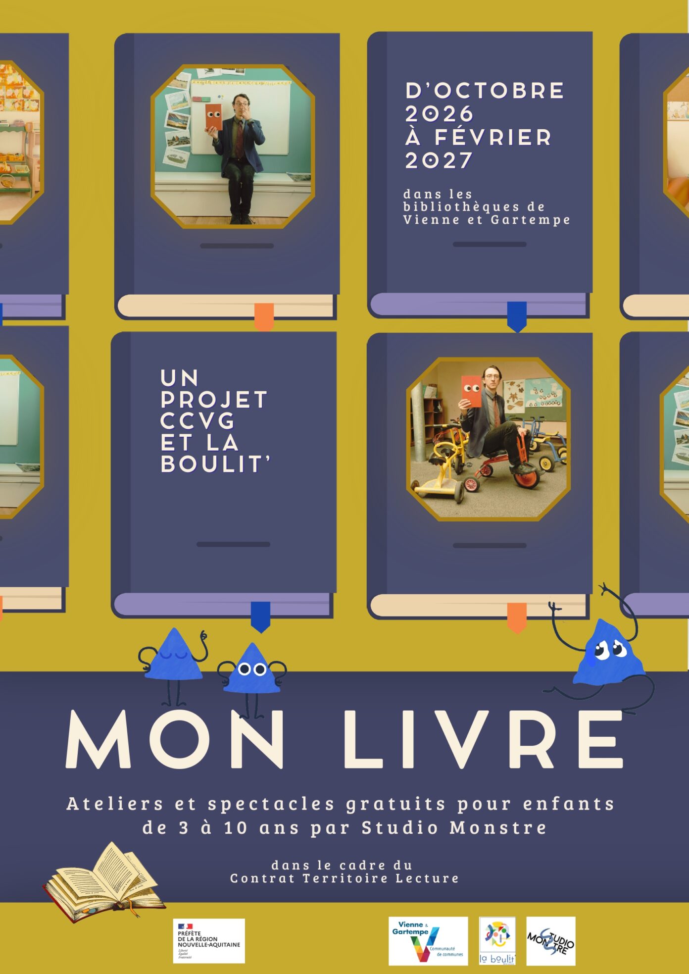 Atelier de médiation Mon livre L’Isle-Jourdain