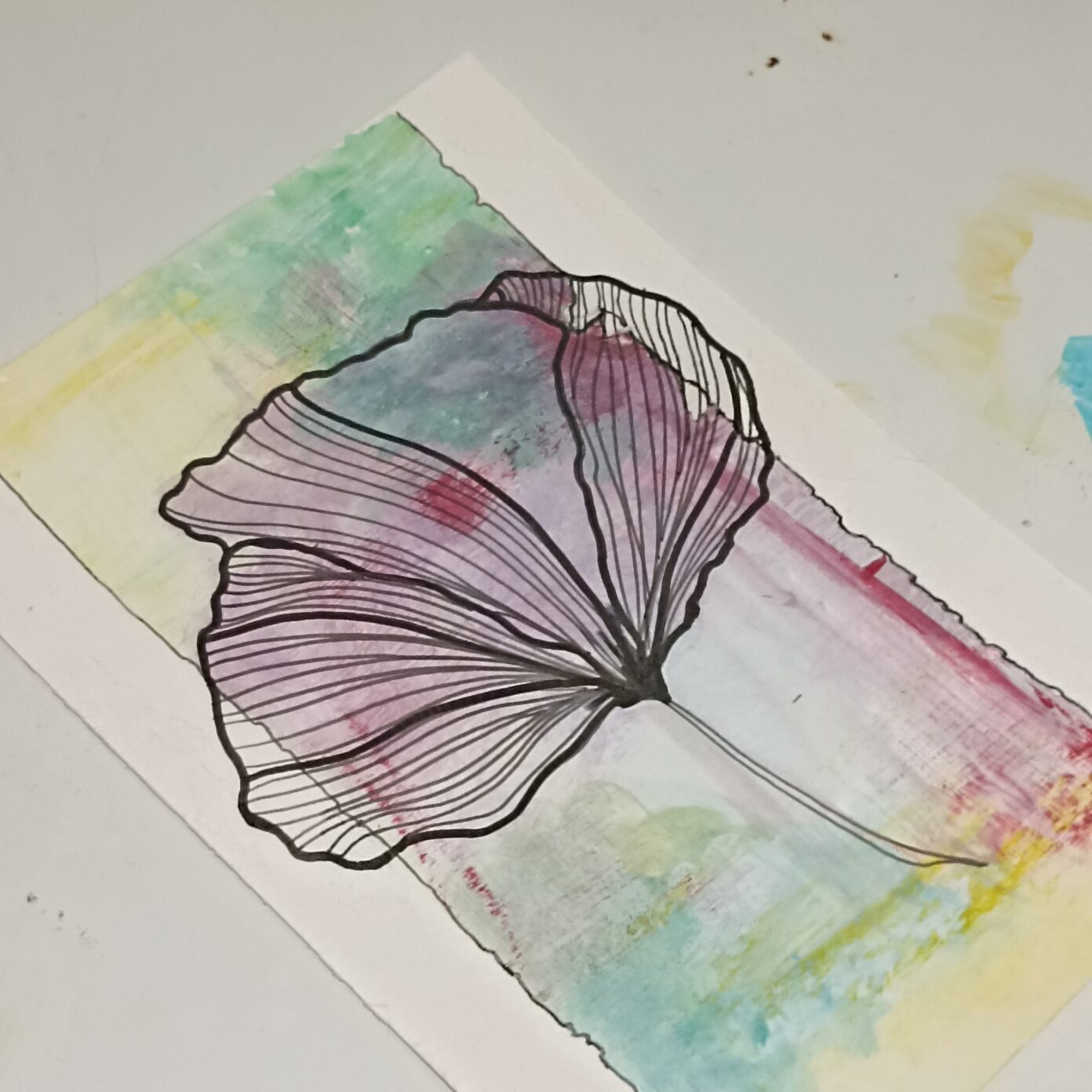 Atelier de peinture intuitive Le Nid aux Papillons Palinges