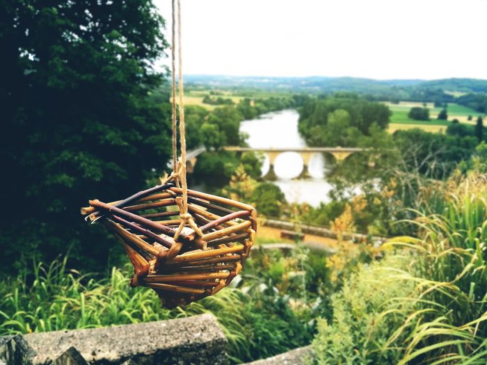 Atelier de vannerie pour le jardin, Les jardins panoramiques de Limeuil, Limeuil