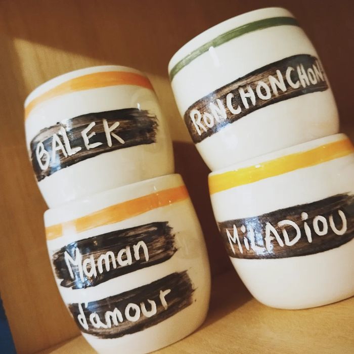 Atelier décoration de tasse à café, L’oustal d’art, Bournazel