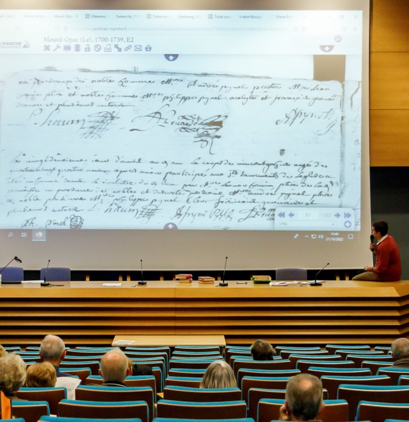 Atelier d&rsquo;initiation à la paléographie  Saint-Lô