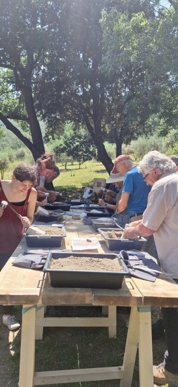 Atelier d’initiation à la sculpture de la pierre avec Guillaume Bessoule, Prieuré de Serrabona, Boule-d’Amont