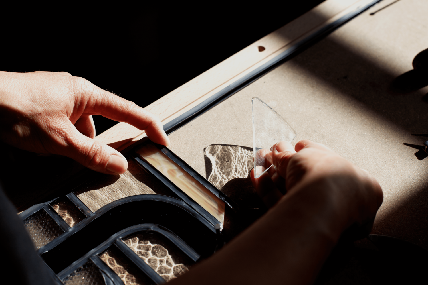 Atelier d’initiation au vitrail Saint-Jean-Ligoure