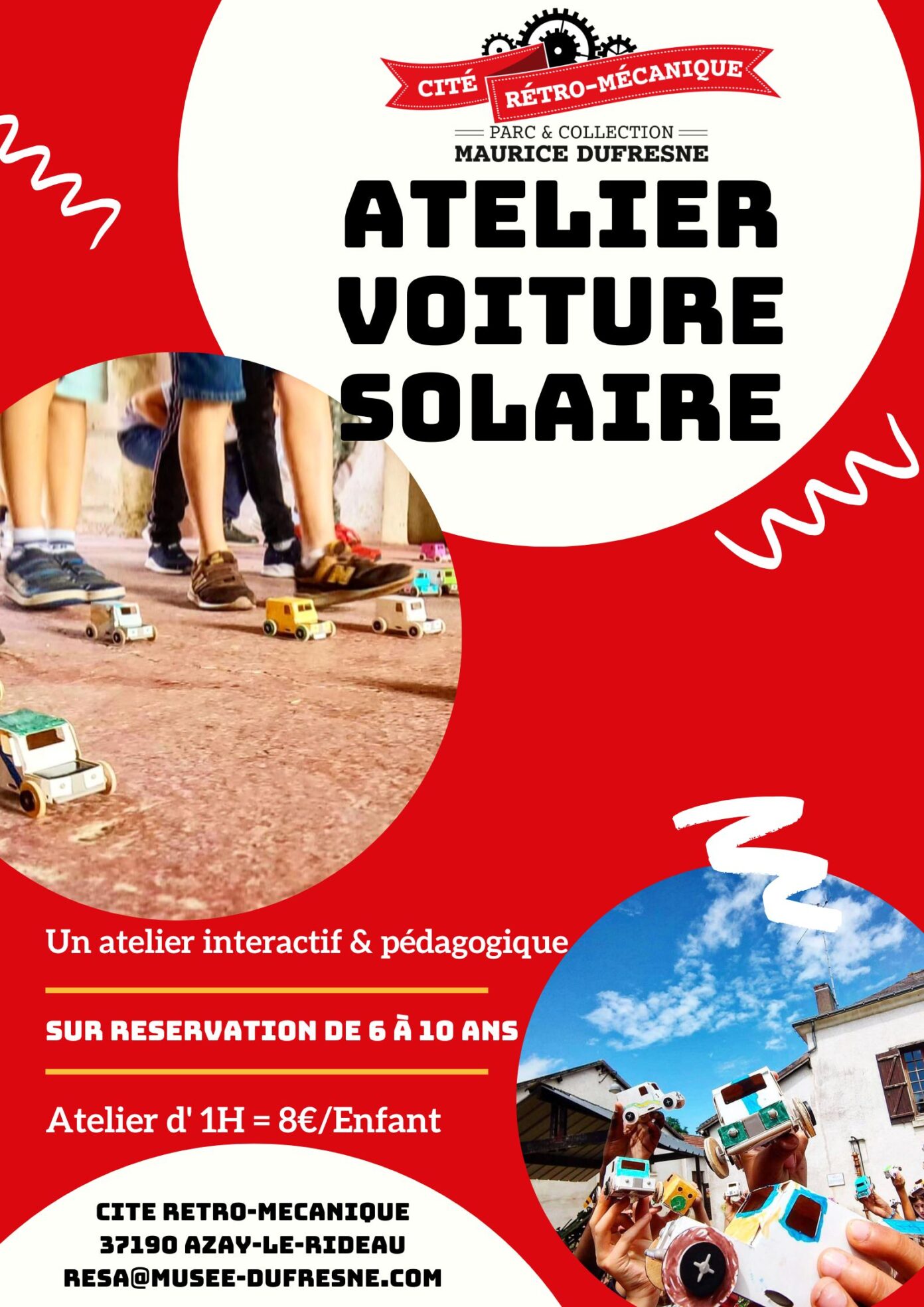 Atelier Enfant Création Voiture Solaire Azay-le-Rideau