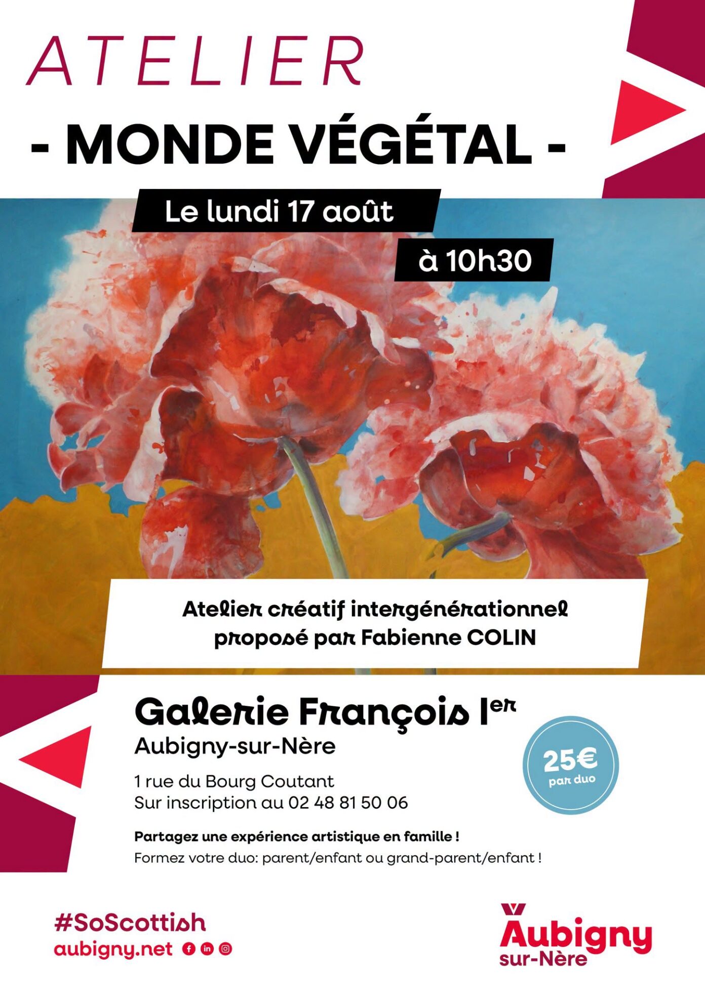 Atelier Monde Végétal Aubigny-sur-Nère