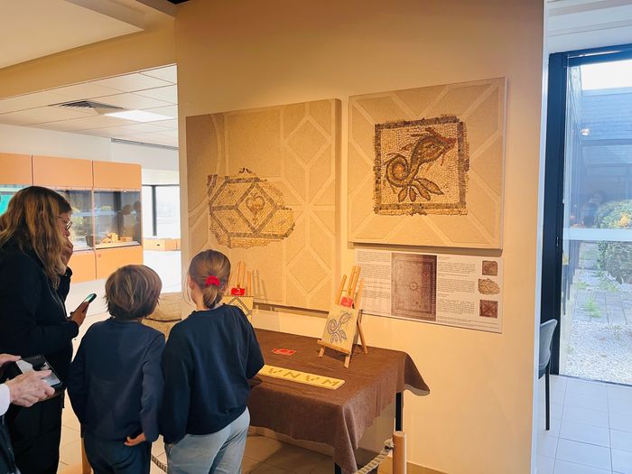 Atelier mosaïque, Musée archéologique de Jublains, Jublains